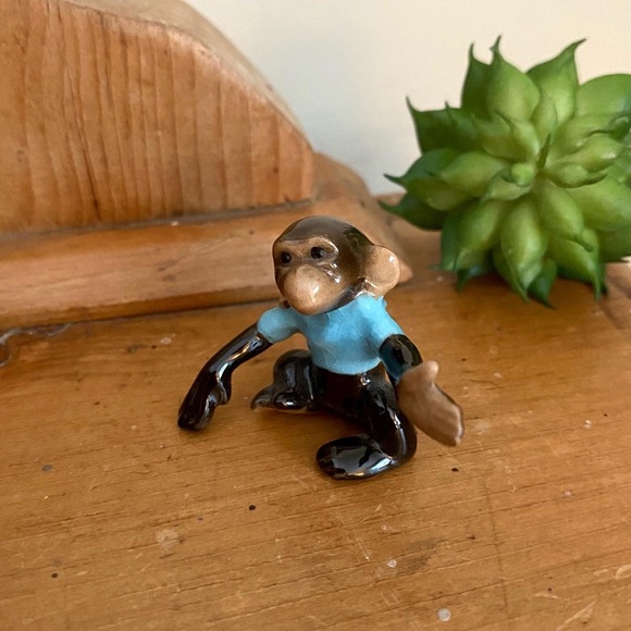 RARE Vintage Miniature Monkey Hagen Renaker Figurine - Picture 5 of 8
